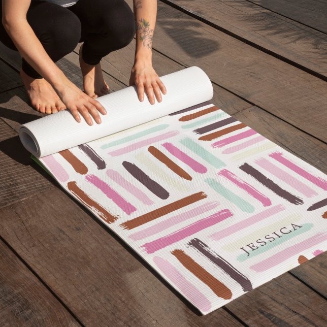 Tapis De Yoga Motif Abstrait amusant (Créateur téléchargé)