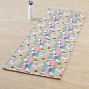 Tapis De Yoga Motif abstrait de forme d'aquarelle