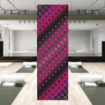 Motif Abstrait Yoga Mat