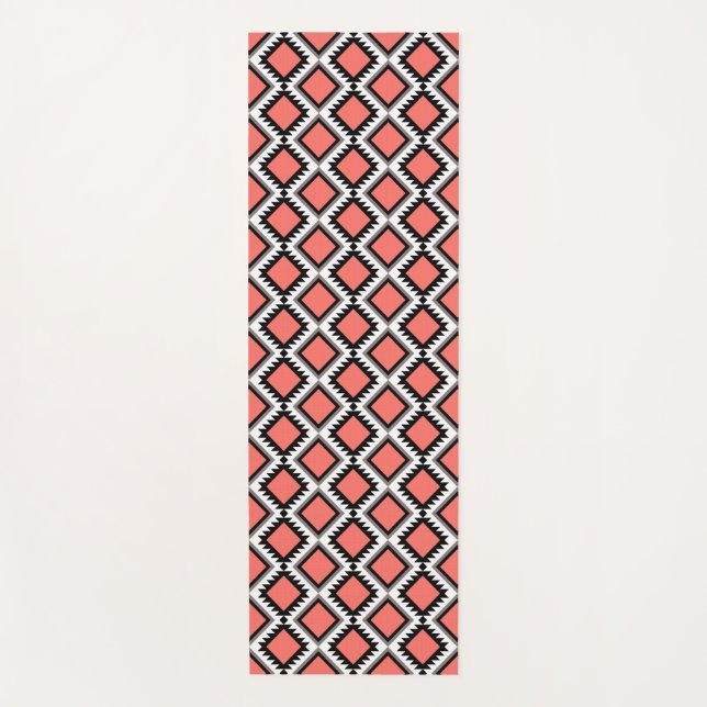 Tapis De Yoga Motif Aztec (Devant)