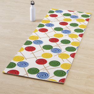 Tapis De Yoga Motif de bonbons   motif Lollies   lollipop 21