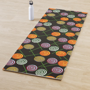Tapis De Yoga Motif de bonbons motif Lollies lollipop 52
