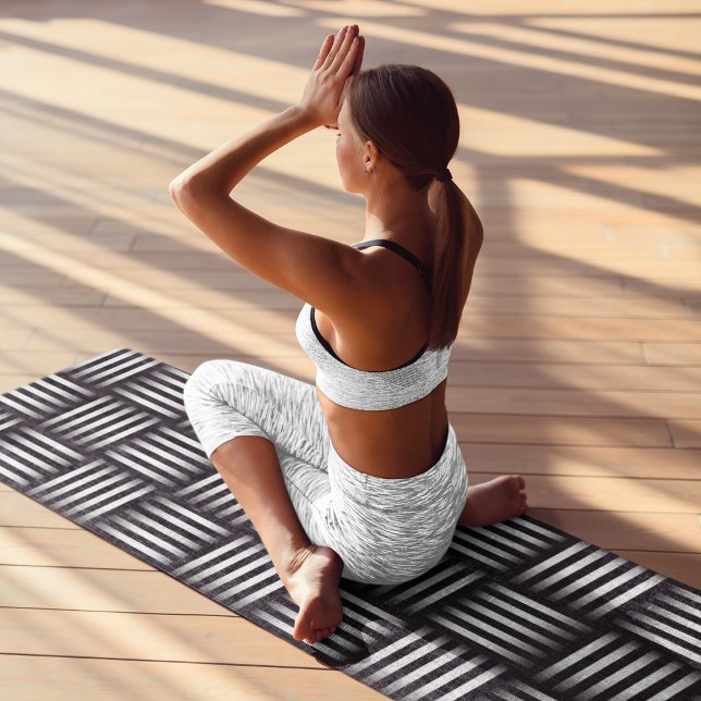 Tapis De Yoga Motif de lattice (Créateur téléchargé)