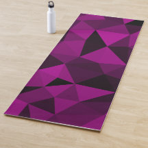 Motif de maille géométrique rose noir