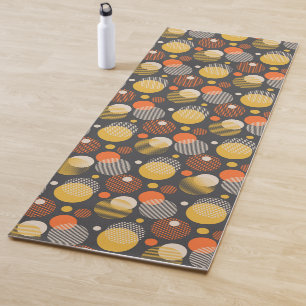 Tapis De Yoga Motif de rayure de point de polka