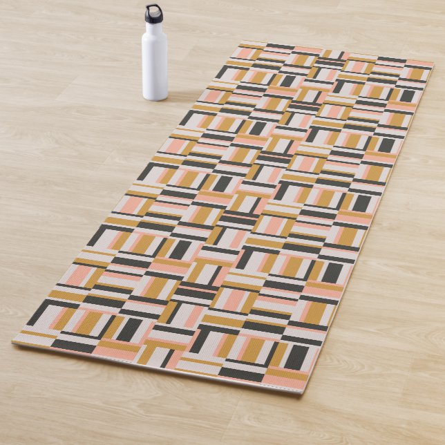 Tapis De Yoga Motif géométrique de forme (En situation)