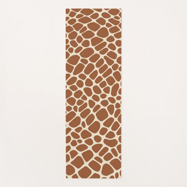 Tapis De Yoga Motif Giraffe (Devant)
