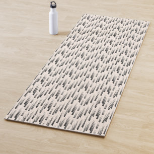 Tapis De Yoga Motif moderne de pluie