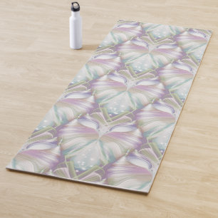 Tapis De Yoga Motif Oracle Owl Pastel Purple