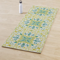 Motif sans couture de plafond William Morris vert 