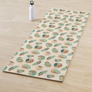 Tapis De Yoga Motif turquoise extérieur d'étape   de Geo