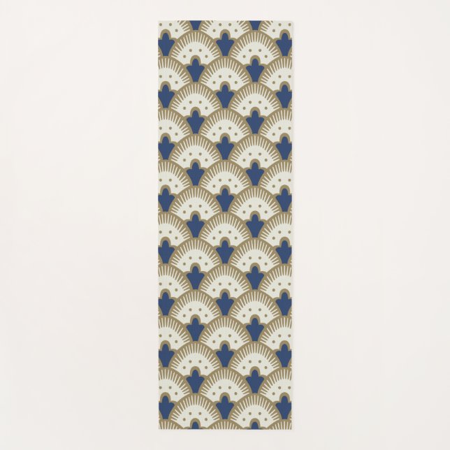 Tapis De Yoga Motif ventilateur (Devant)