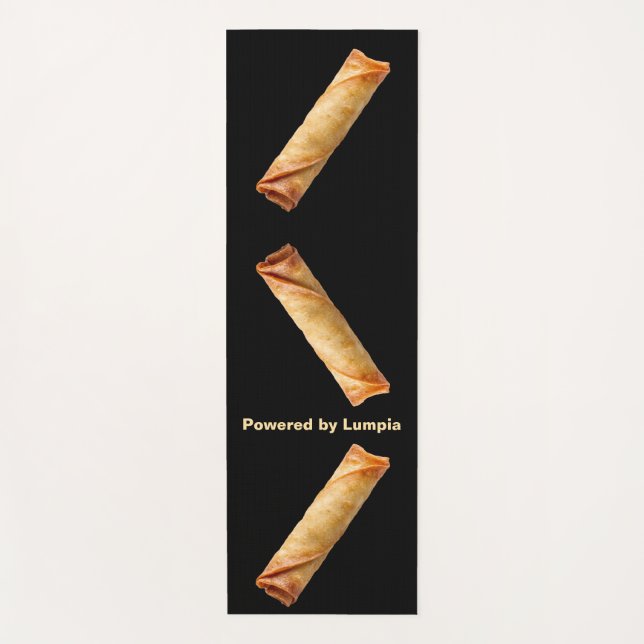 Tapis De Yoga Motivation Lumpia : Recto-verso (Devant)