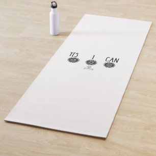 Tapis De Yoga Motivation Yoga Mat par Oomsuum Relaxation®