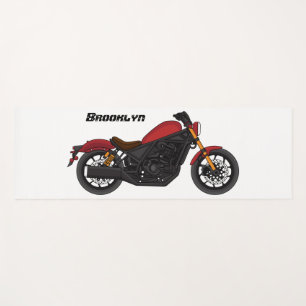 Tapis De Yoga moto de style croiseur cool