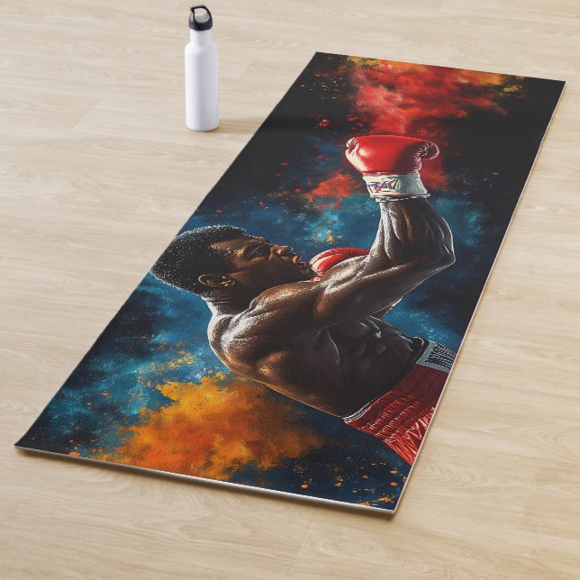 Tapis De Yoga Muhammad Ali (En situation)