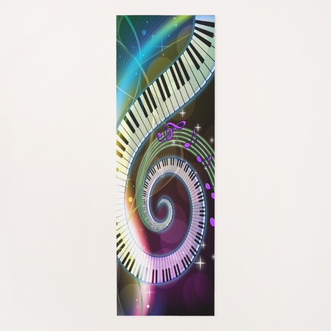 Tapis De Yoga Musique 1 (Devant)