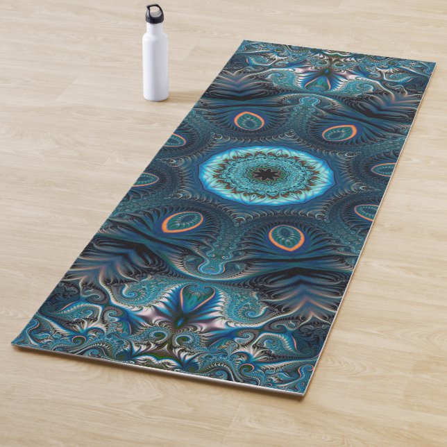 Tapis De Yoga Mysterious space mandala (En situation)