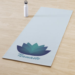 Tapis De Yoga Namaste Fleur de Lotus sous-marine