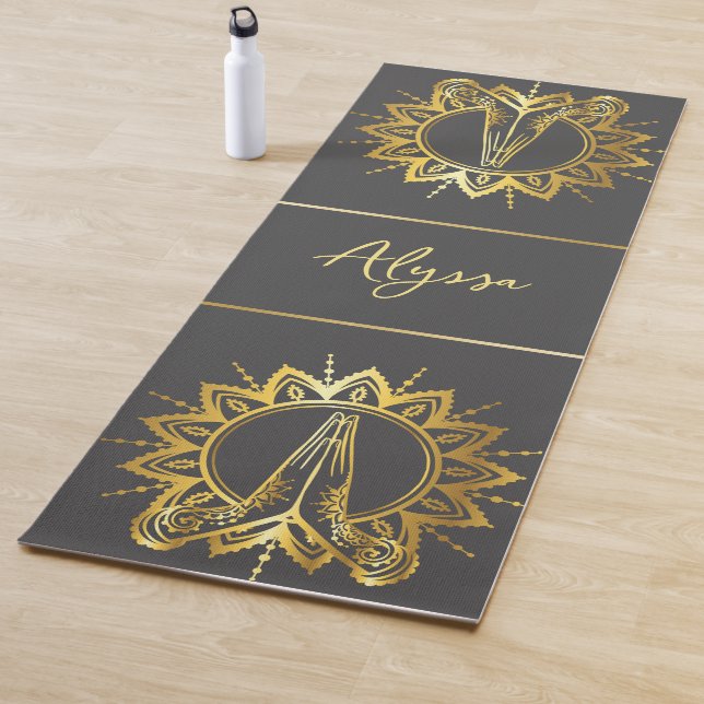 Tapis De Yoga Namaste Hands Yoga Mat (En situation)