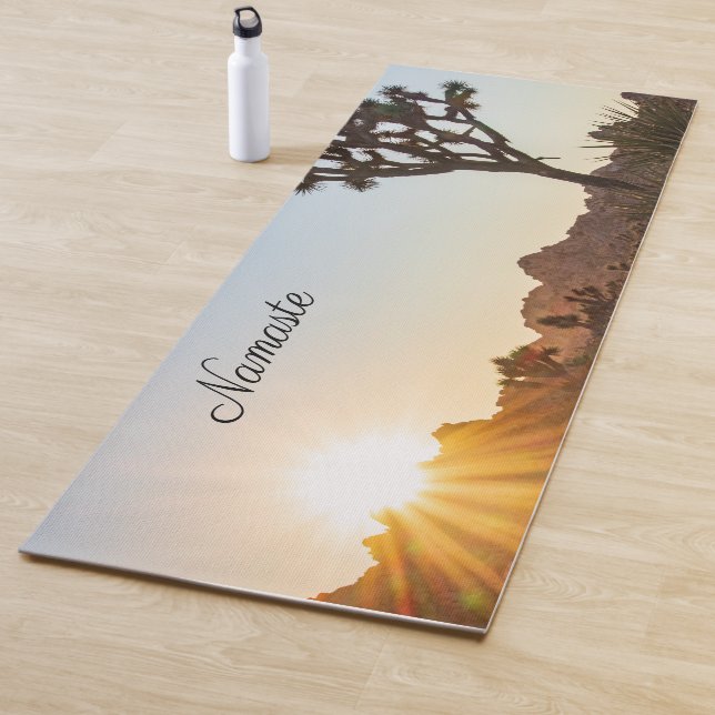 Tapis De Yoga Namaste Joshua Tree Desert Vibes Souvenir (En situation)