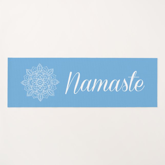 Tapis De Yoga Namaste Mandala (Devant (Horizontal))