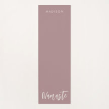 Namaste moderne Nom Rose Marron
