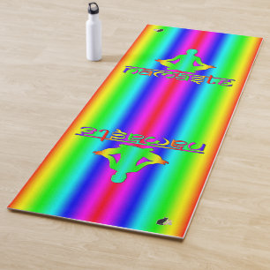 Tapis De Yoga Namaste Rainbow Intentions