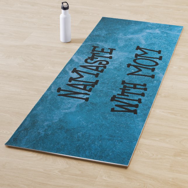 Tapis de yoga "Namaste with Mom" (En situation)