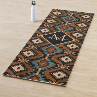 Tapis De Yoga Native American Pattern Indian Culture Boho Style