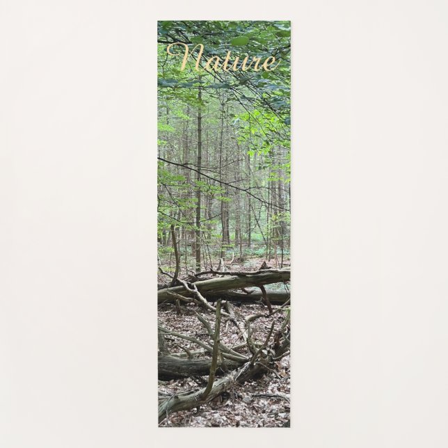 Tapis De Yoga Nature Forrest (Devant)