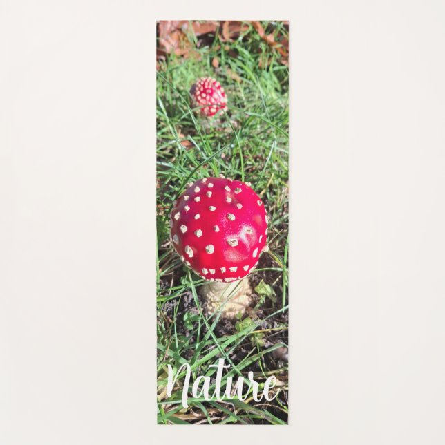 Tapis De Yoga Nature mushrome (Devant)