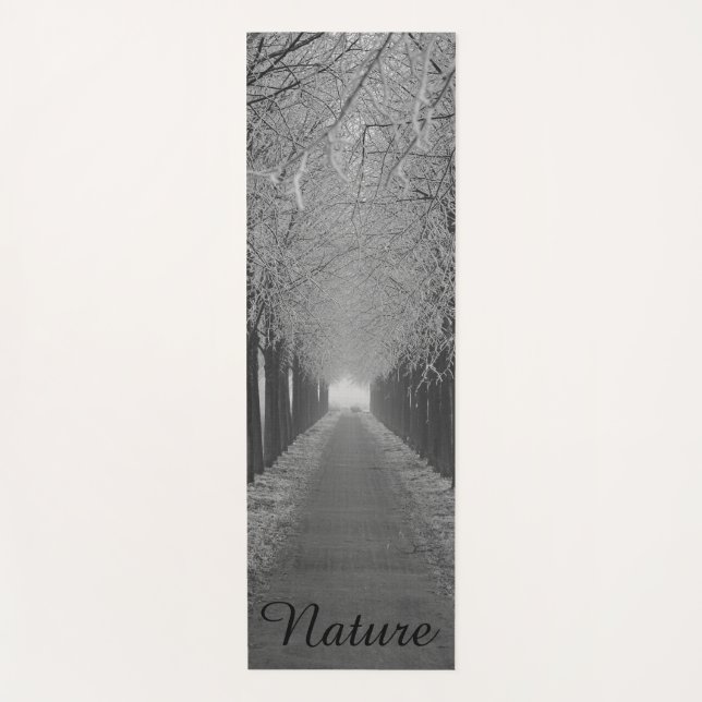 Tapis De Yoga Nature, road (Devant)