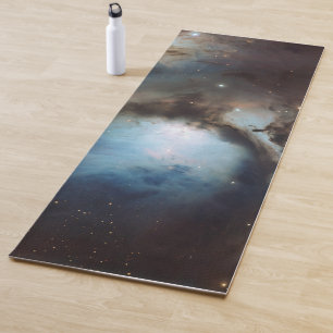 Tapis De Yoga Nébuleuse Orion Astronomie bleu marron beige ciel