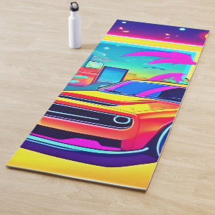 Tapis De Yoga Neon Dream