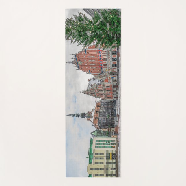 Tapis De Yoga Noël à Riga Lettonie (Devant)