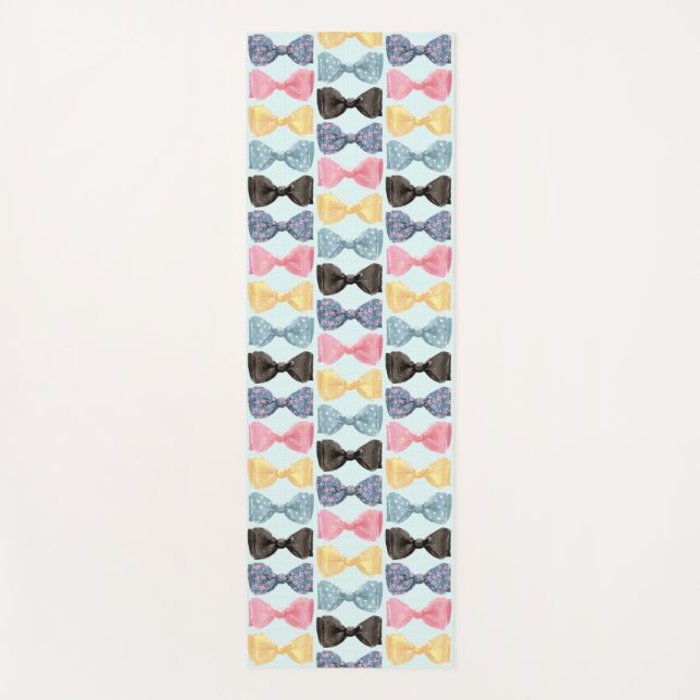 Tapis De Yoga Nœuds Papillons (Devant)