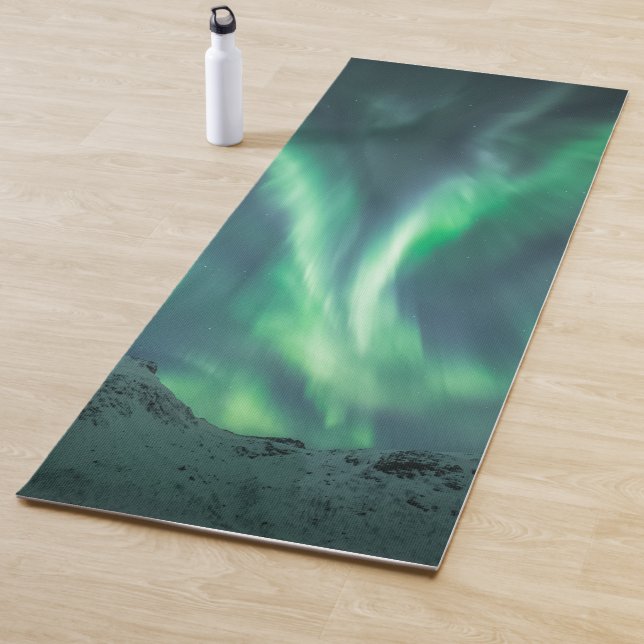 Tapis De Yoga Northern Lights Norvège (En situation)