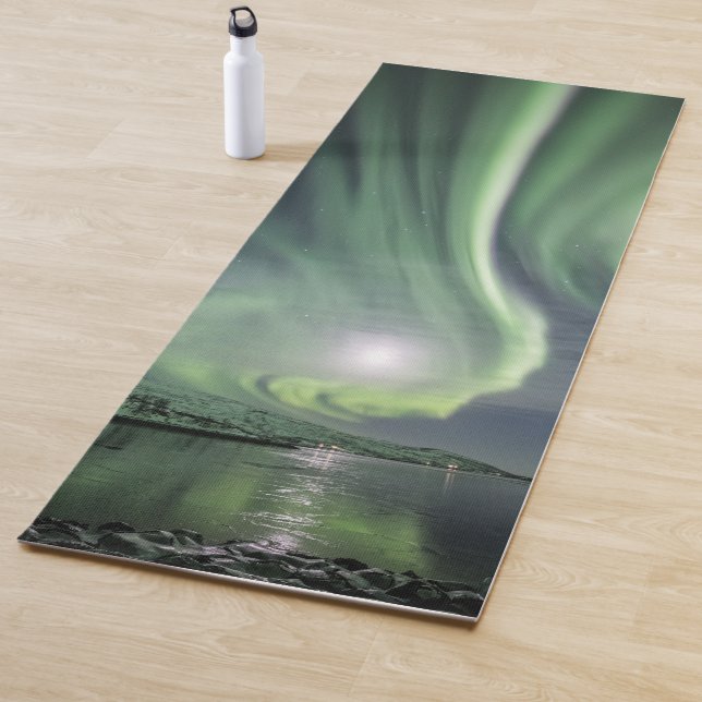 Tapis De Yoga Northern Lights Norvège (En situation)