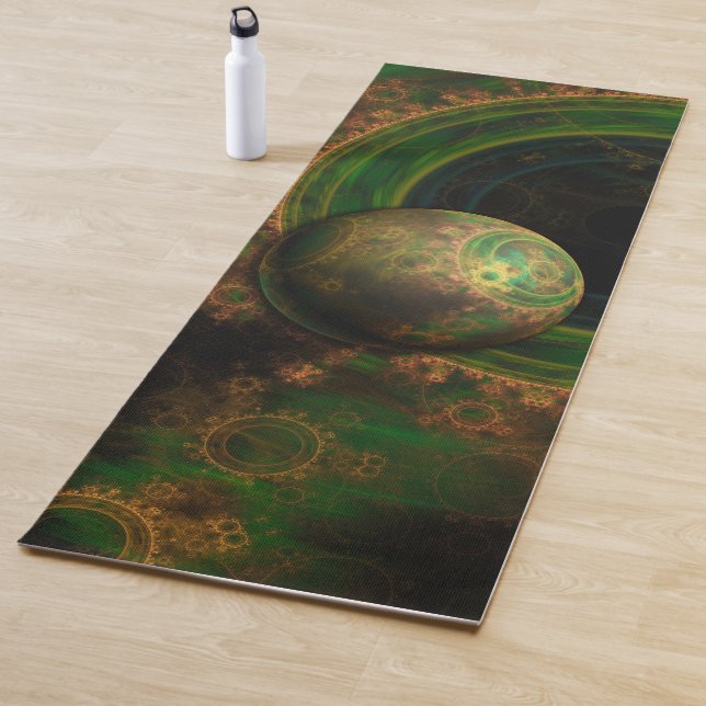 Tapis De Yoga Objet de temps du 4-Dimensional Steampunk de (En situation)