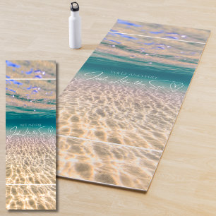 Tapis De Yoga Océan Floor Sauvage et Libre Été Plage 