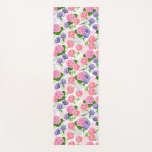 Tapis De Yoga Oiseau et fleurs