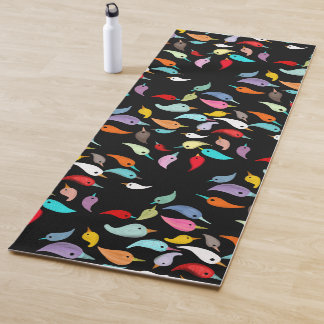 Tapis De Yoga Oiseaux Yoga Mat Sport Temps Élégant