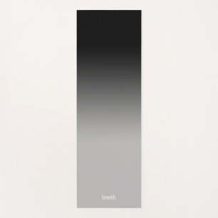 Tapis De Yoga Ombre noir Yoga Mat-Flow en couleur, sol en calme