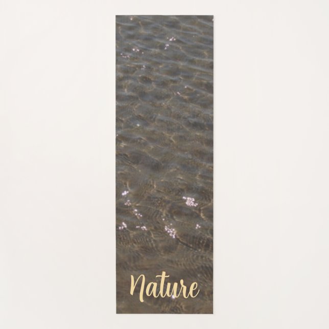 Tapis De Yoga Onde naturelle (Devant)