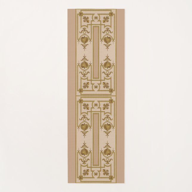 Tapis De Yoga opulent doré (Devant)