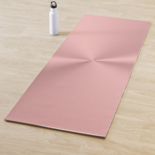 Tapis De Yoga Or rose Faux avec effet brillant