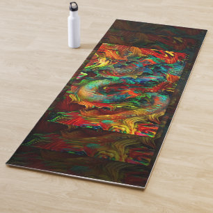 Tapis De Yoga Oracle Dragon oriental