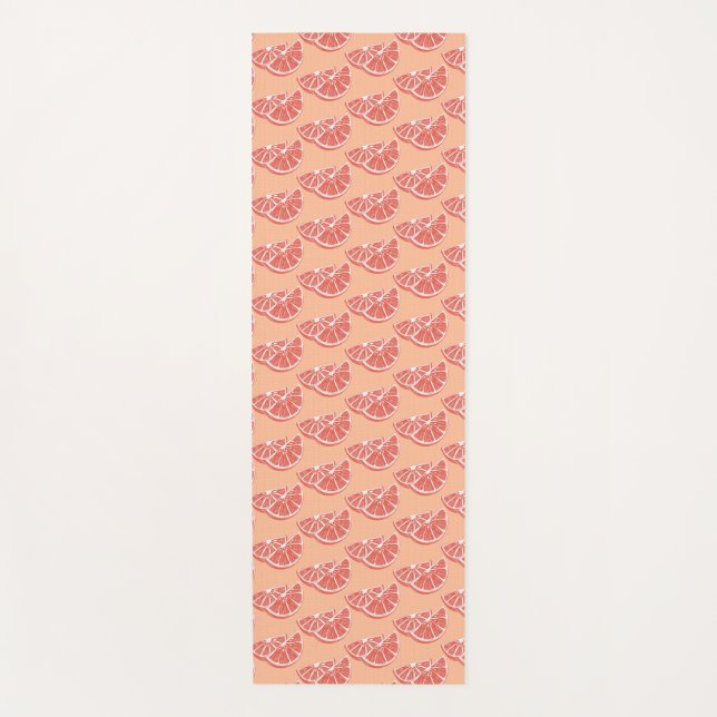 Tapis De Yoga Orange (Devant)