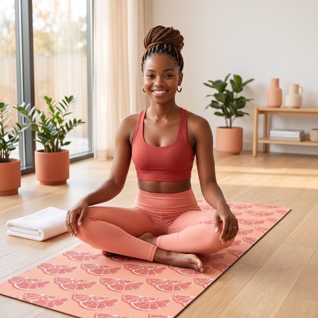 Tapis De Yoga Orange (Créateur téléchargé)